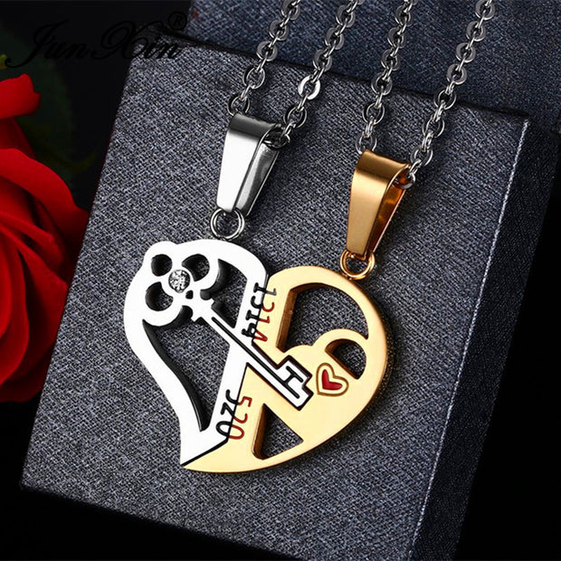 Love Key Combination Couple Necklace