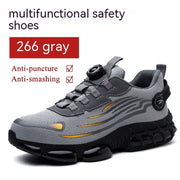 Men's Fashion Lazybones Lace-free Protective Shoes