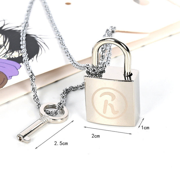 Lock Necklace Necklace Couples Can