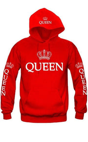 Couple Matching Hoodie - King and Queen